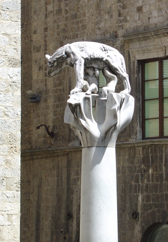 Giuliano Vangi, Sienese She-Wolf